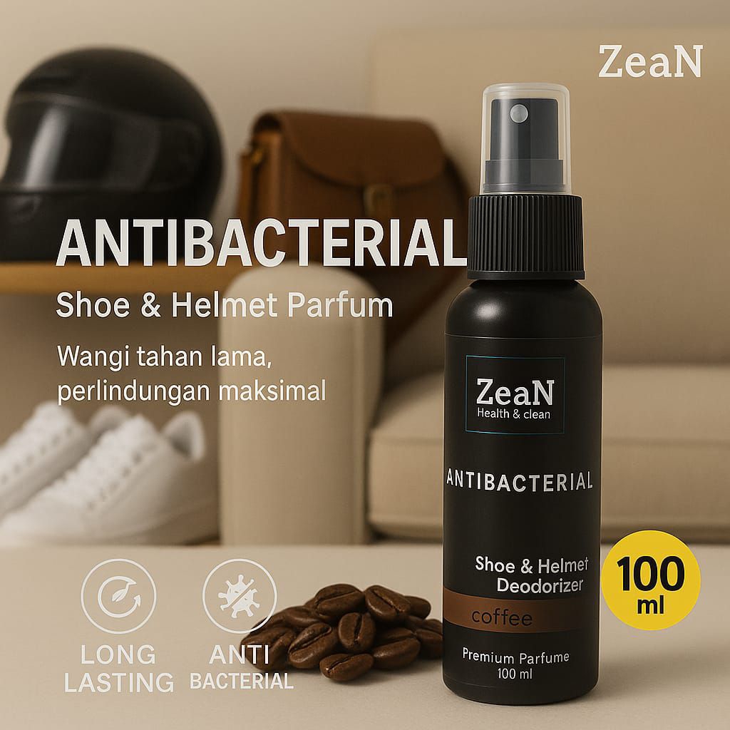 ZEAN Parfum Sepatu | Pengharum Sepatu | Parfum Sepatu Anti Bakteri | Deodorant Sepatu | Parfum Helm