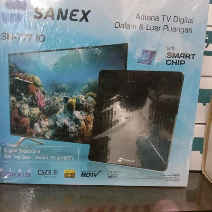Antena Sanex Indoor Outdoor Luar dalam SN777IO SN 777 IO 777IO Booster Digital