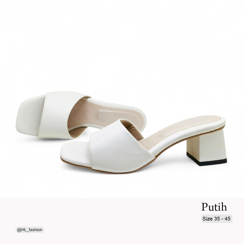 Sendal Wanita Heels Big size 41-42-43-44-45 Sandal Kasual Pesta Ukuran Jumbo Besar