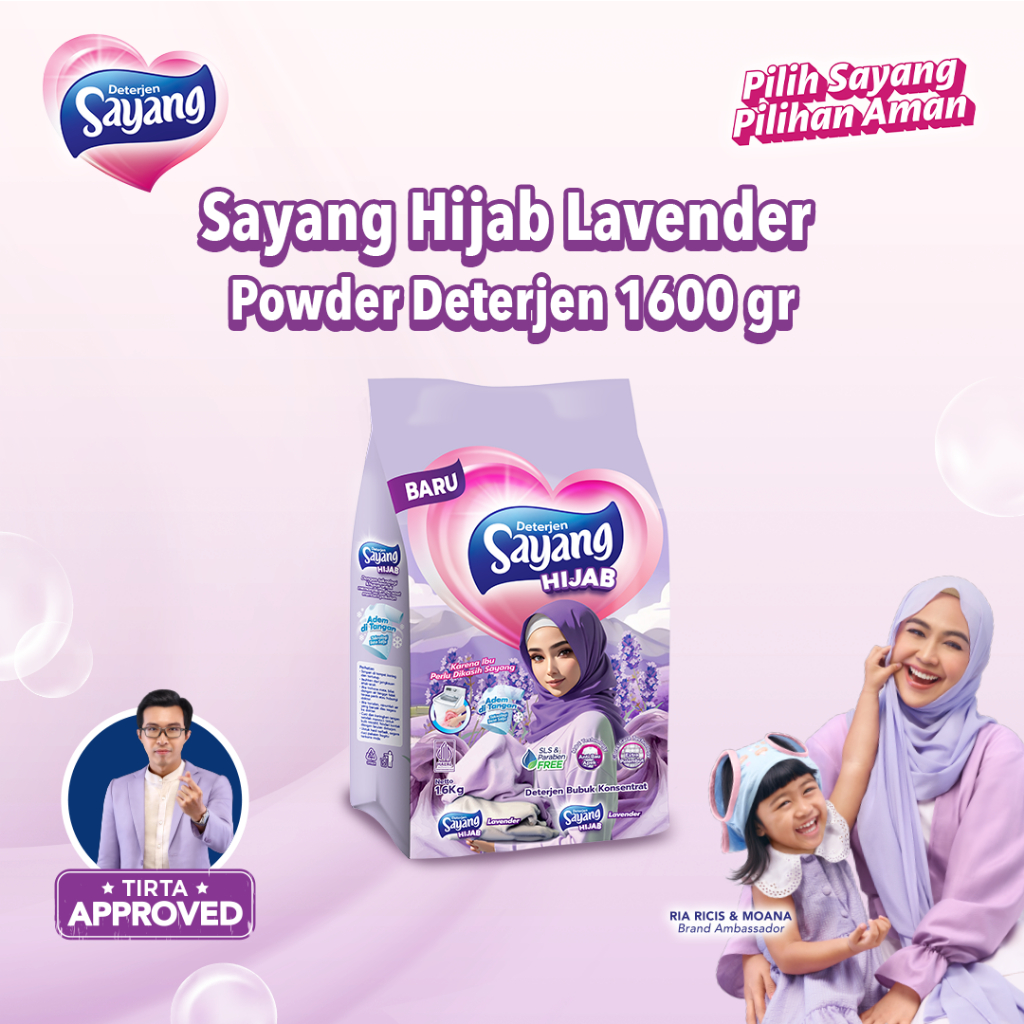 Sayang Lavender Powder Detergent 1600GR