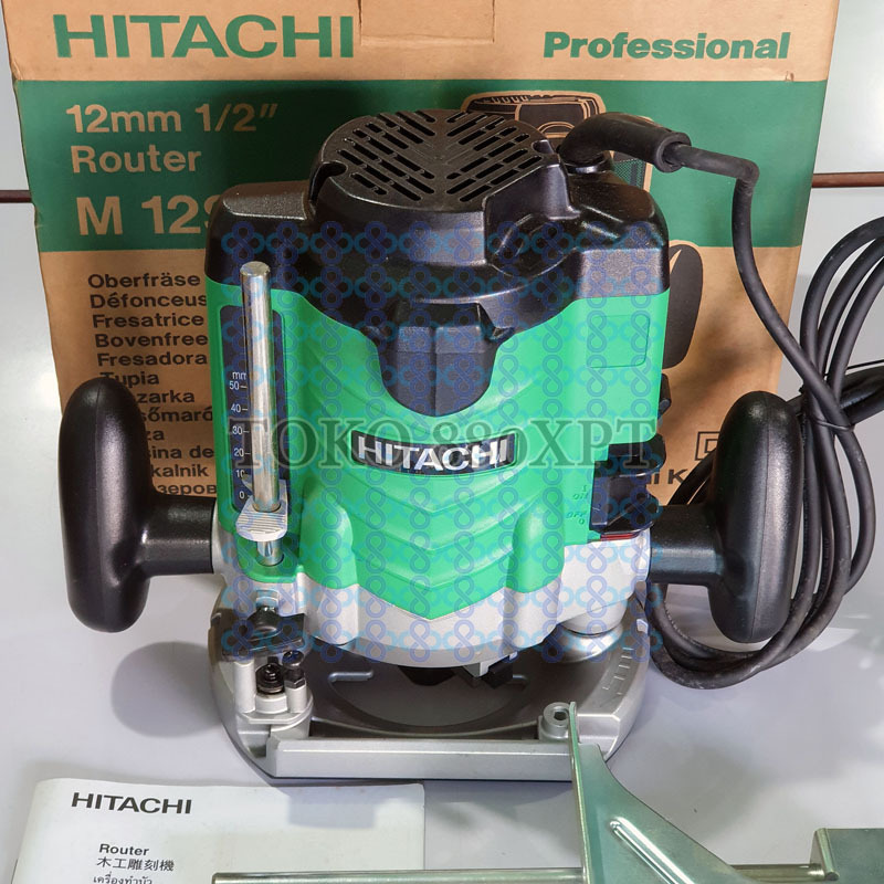Hitachi M12SE 1/2" 12mm Wood Router Mesin Profil Kayu