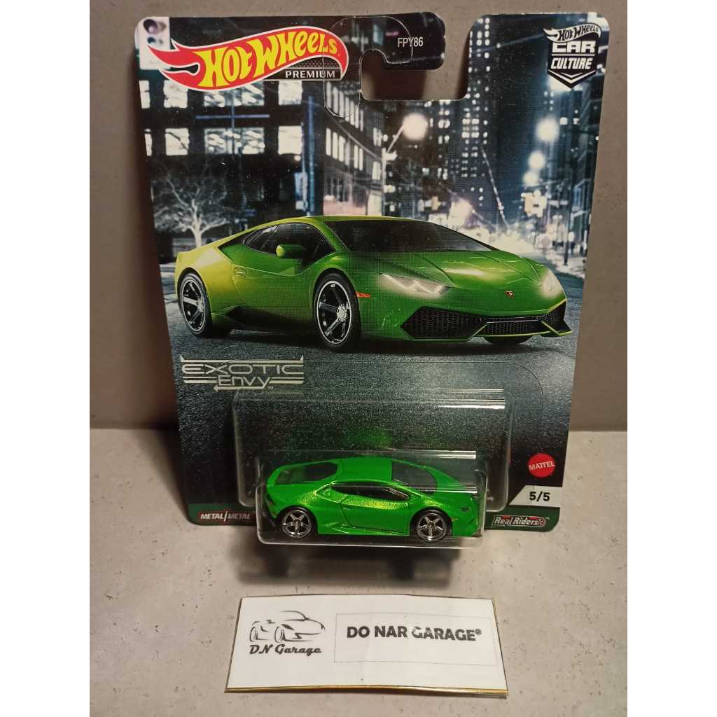 Hotwheels Premium Exotic Envy (2021) – Lamborghini Huracan LP 610-4