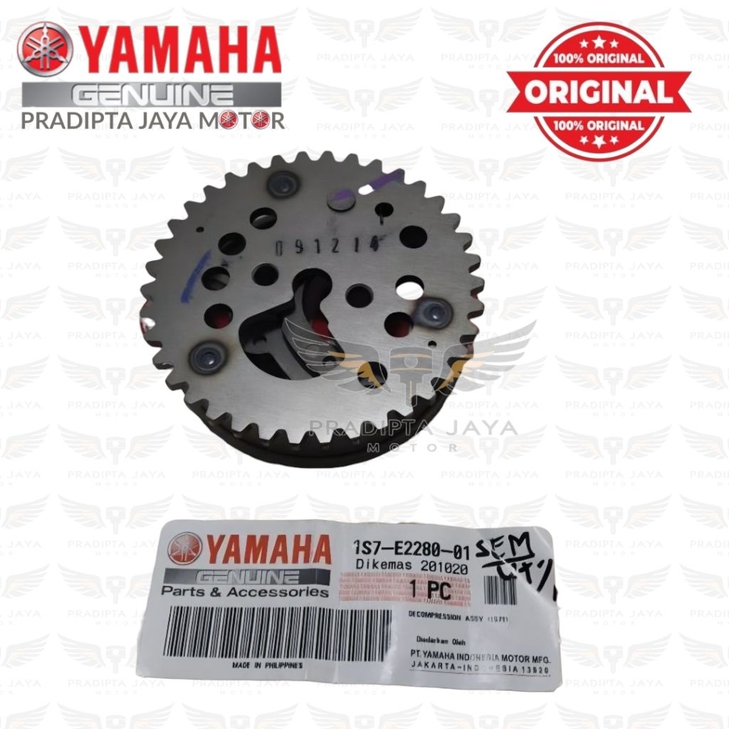Ger Sentrik 1S7 JUPITER MX VIXION ORI Original YGP - 1S7-E2280-01 - Gir Gear Timing Decompression
