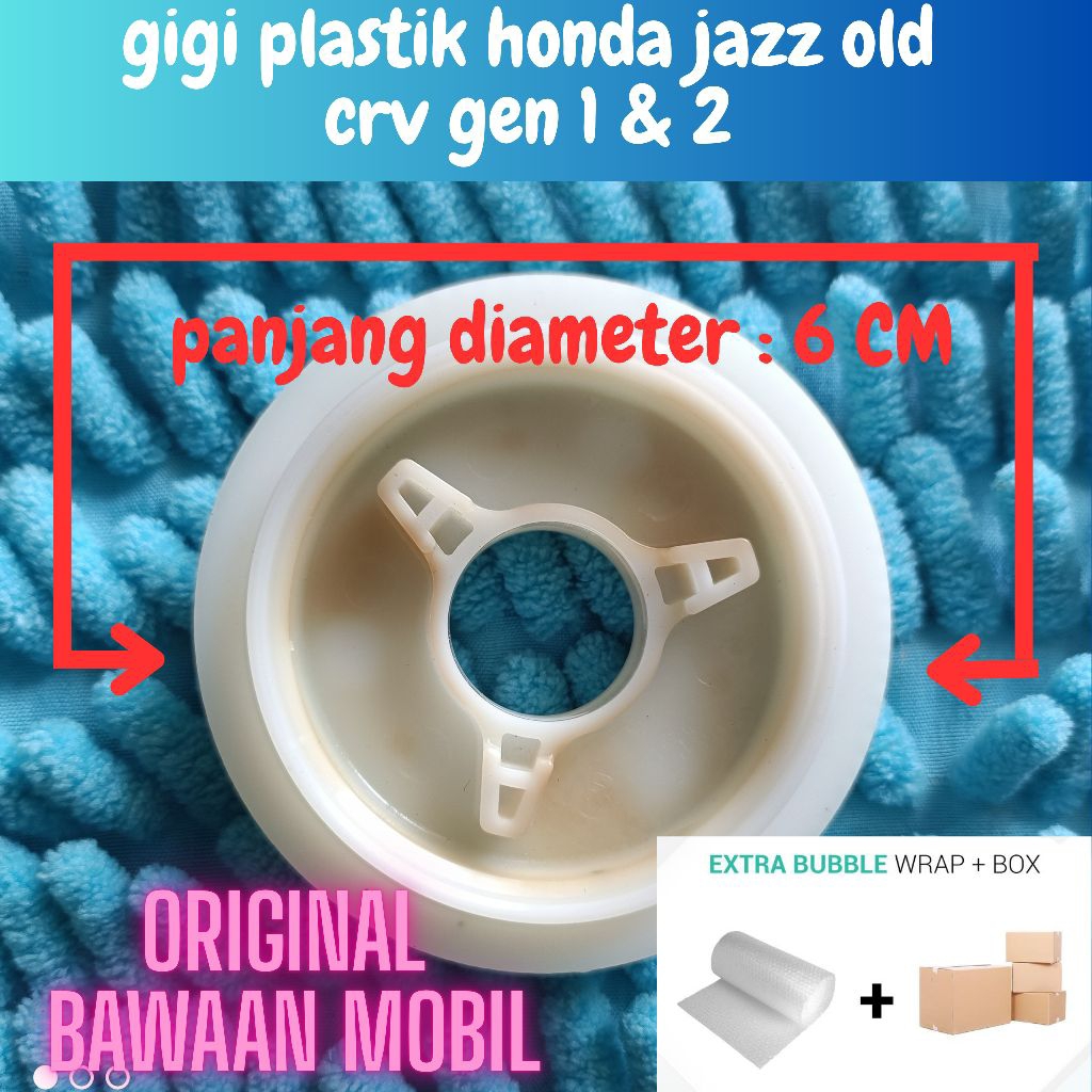 Gigi gear plastik motor dinamo power window Honda jazz old CRV gen 1 dan 2