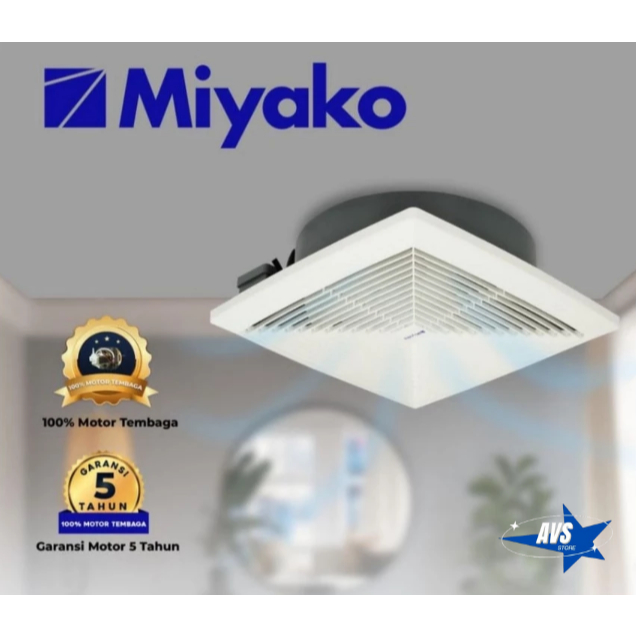 MIYAKO CEILING EXHOUSE FAN 8INCH & 1OINCH KEC-0801 & KEC-1001