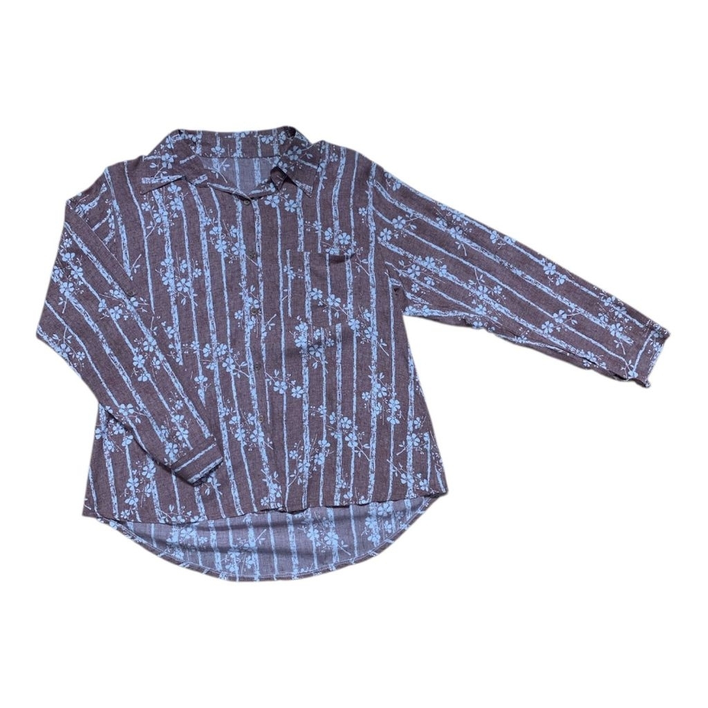 BAJU ATASAN WANITA MOTIF BUNGA