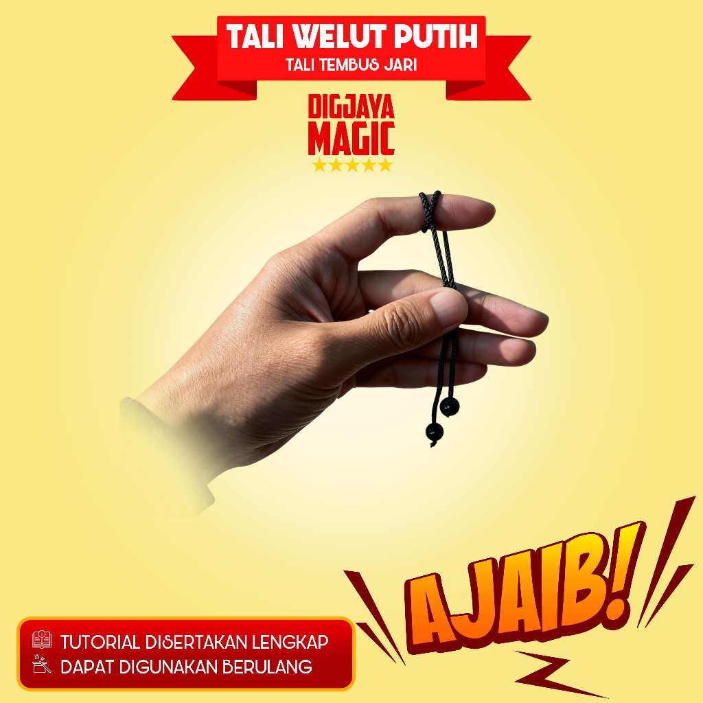 ALAT SULAP TALI WELUT PUTIH - DIGJAYA MAGIC