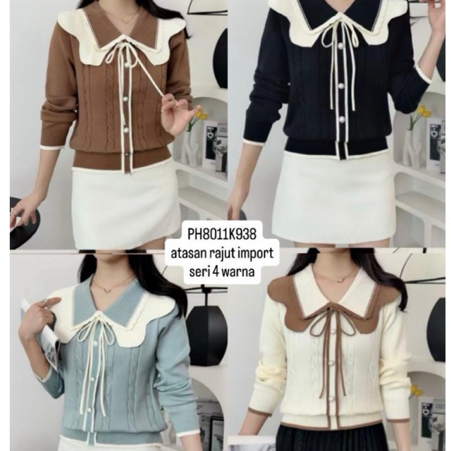 atasan rajut premium import bkk - regitaboutique