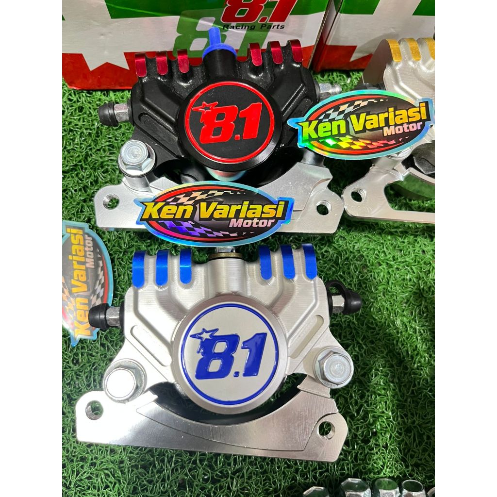 KALIPER + BREKET formula 81 racing part 8.1 vario beat scoopy spacy genio piringan CAKRAM DEPAN DISK