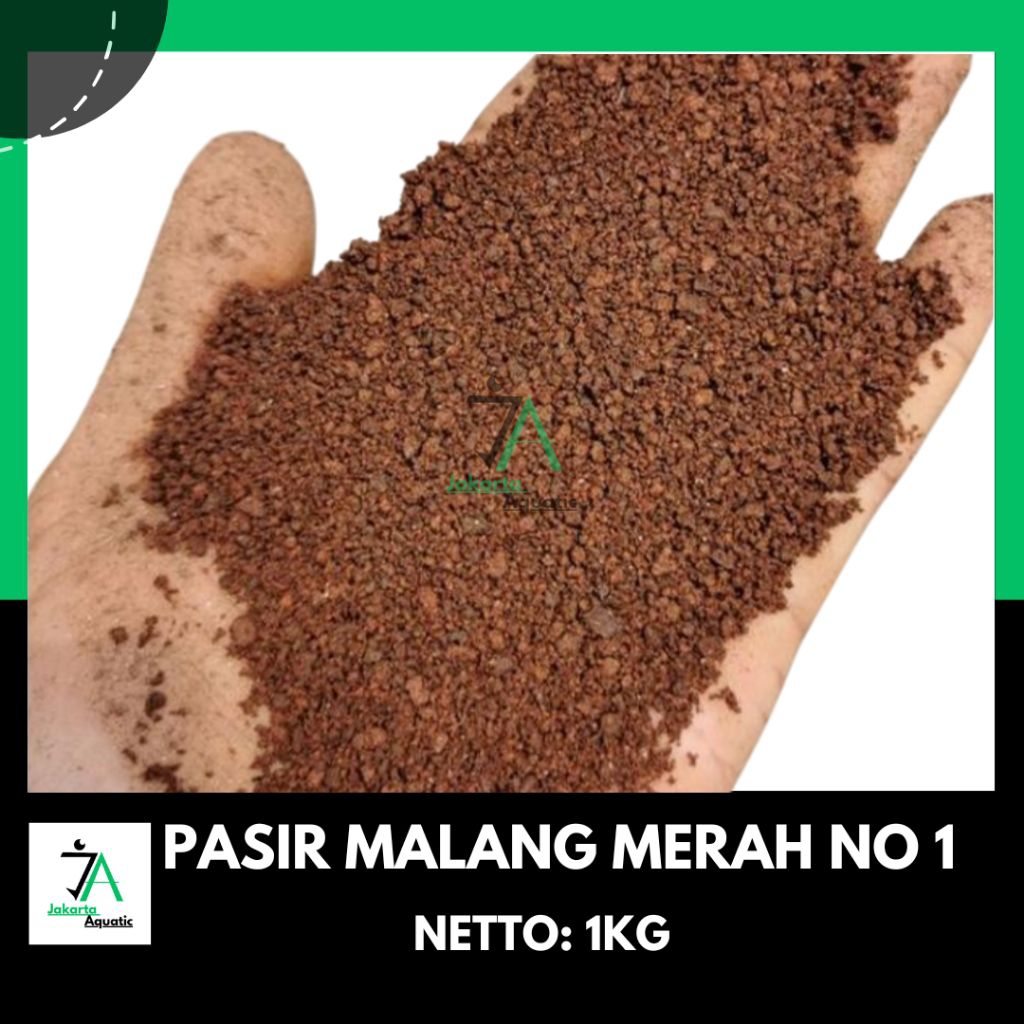 pasir malang merah 1kg / pasir malang merahNo1 / pasir malang merah / pasir malang aquarium