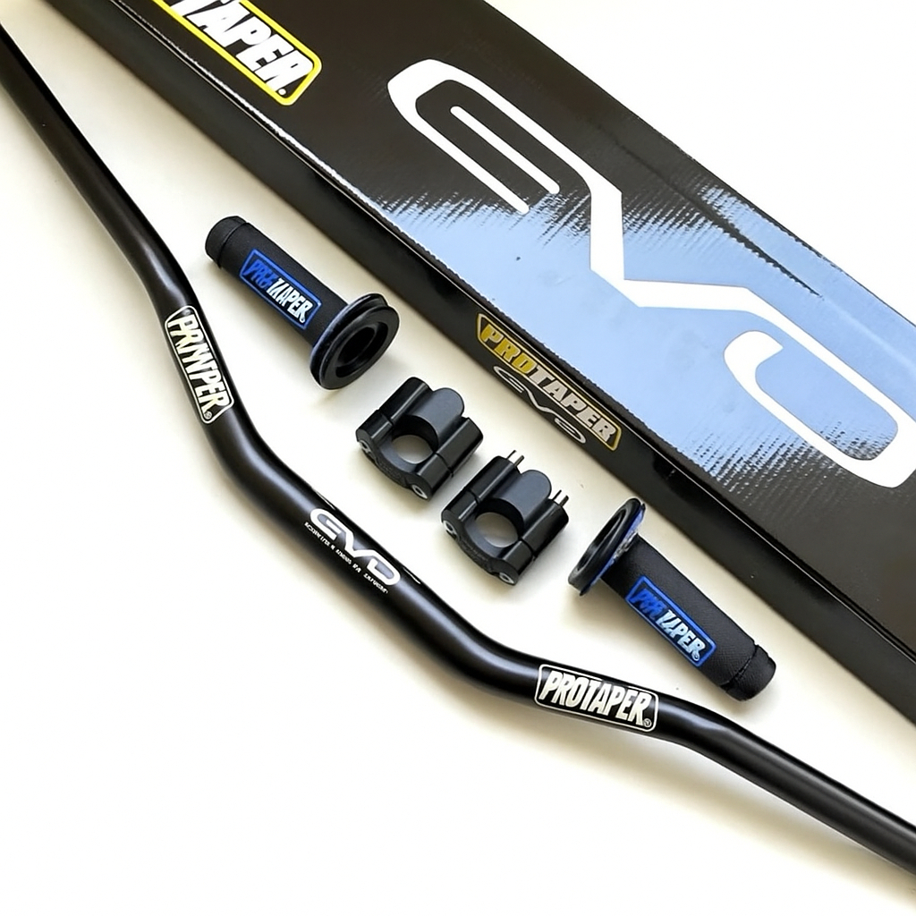 Stang Fatbar Protaper EVO Low – Paket Stang dan Grip Universal Motor Trail Modif