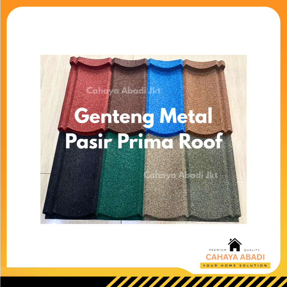 PRIMA ROOF GENTENG METAL PASIR MERAH 0.35MM