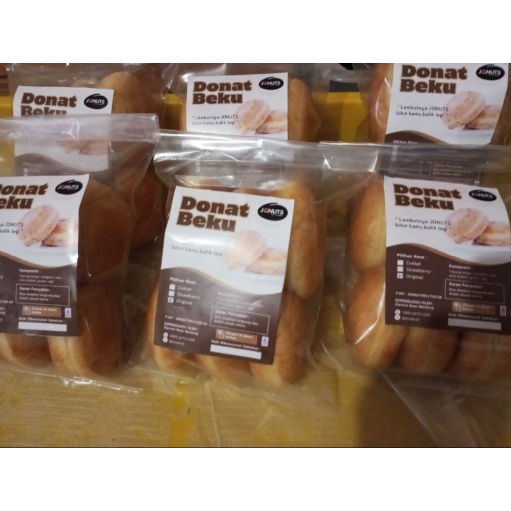 JONUTS Donat Frozen Bomboloni