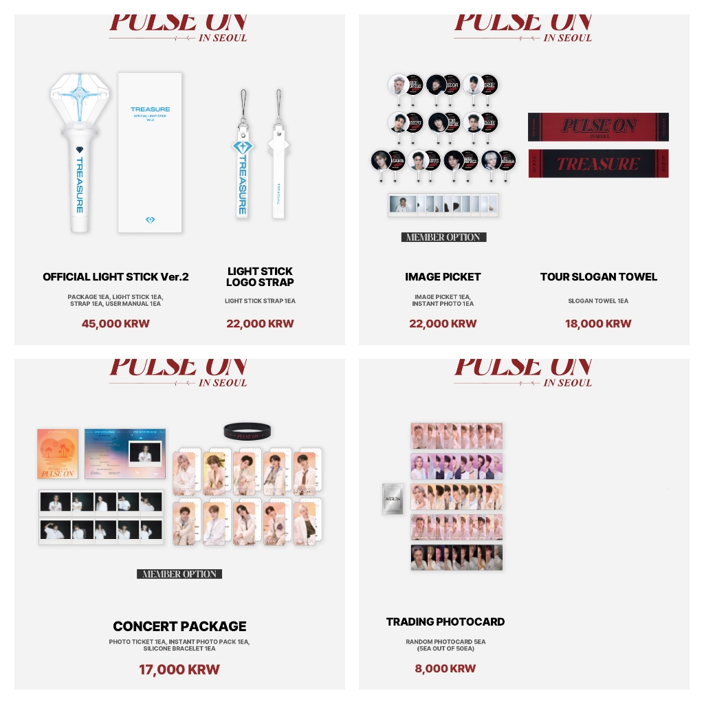 TREASURE PULSE ON IN SEOUL MD (ONLINE)