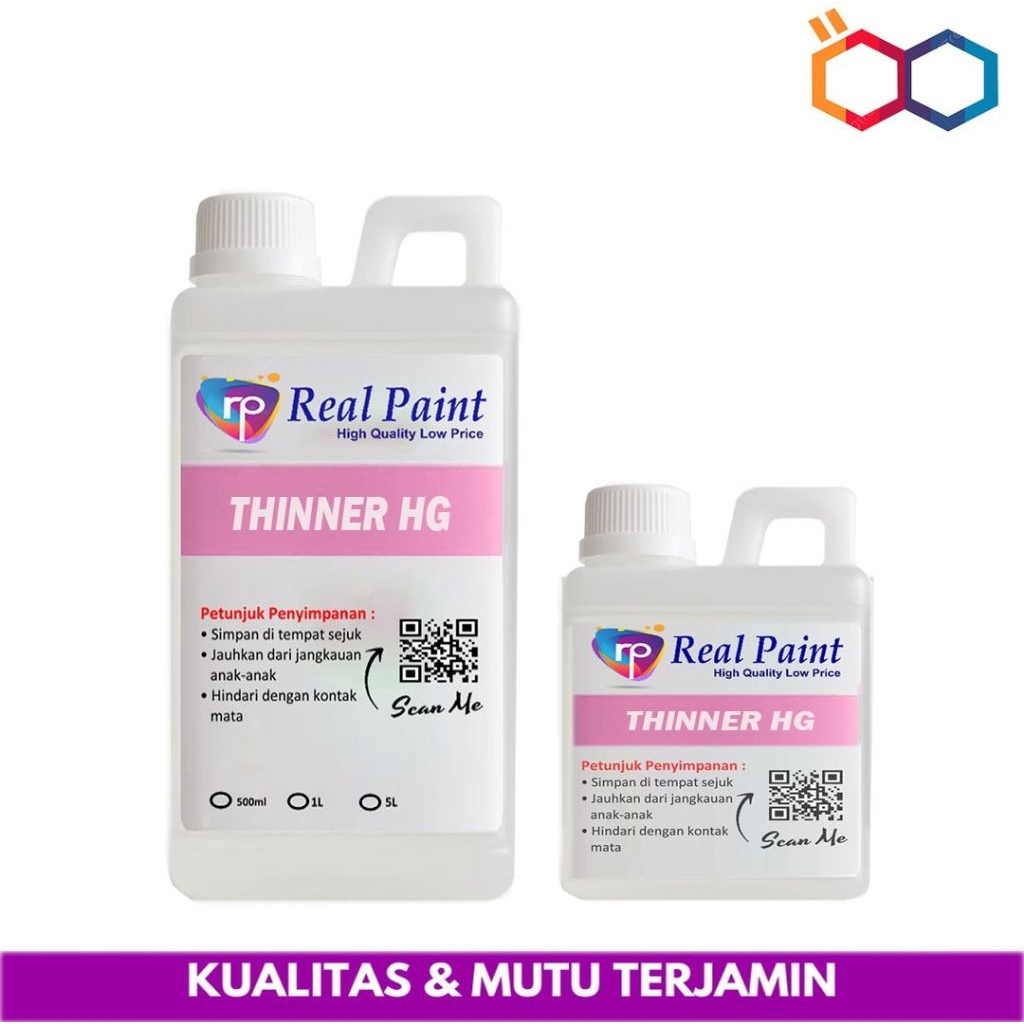 Thinner Hg Thinner High Gloss Pelarut Cat