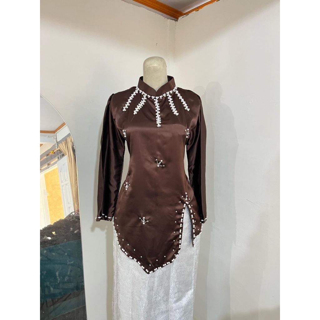 BAJU MELAYU SET SONGKET / BAJU KONDANGAN / BAJU BRIDESMAID/ ONE SET MELAYU ROK SONGKET