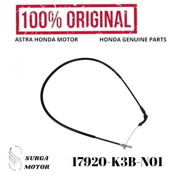 Kabel Gas B Komplit Motor  CB150X CB 150X CB150 150 X 2021 2022 2023 2024 2025 17920K3BN01 17920-K3B