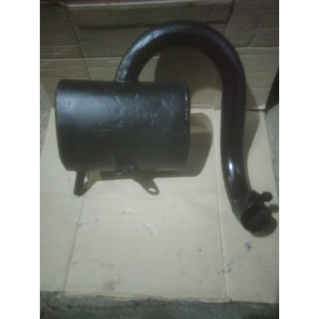 kenalpot vespa 2  tak .resing second