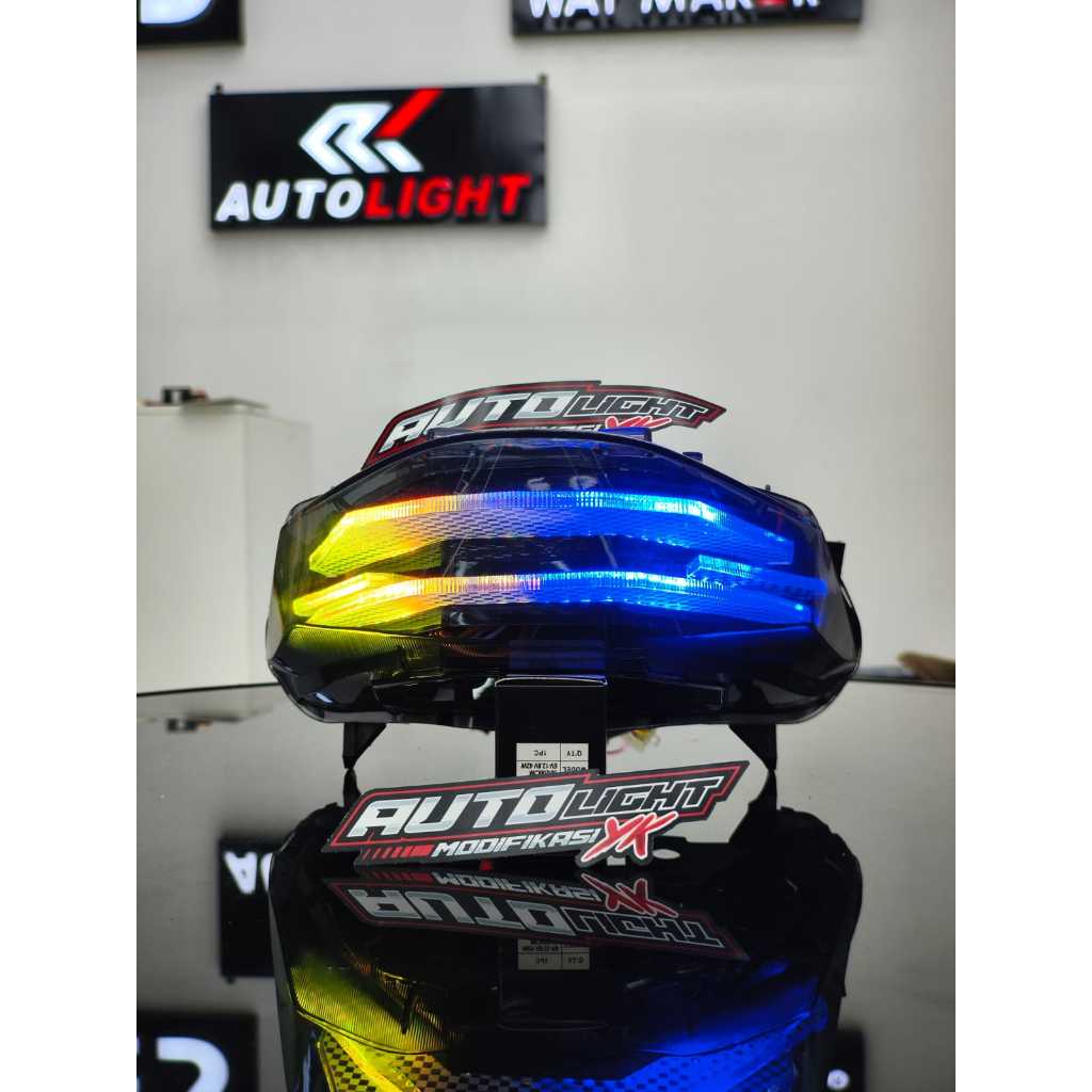 STOPLAMP SLIM FRAME BEAT DELUXE/ BEAT STREET GEN 2 2025 PNP TINGGAL COLOK SOKET