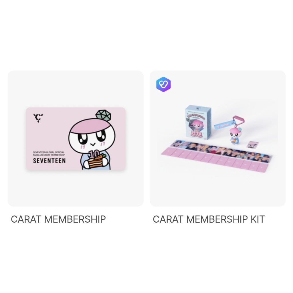 CARAT MEMBERSHIP - SEVENTEEN