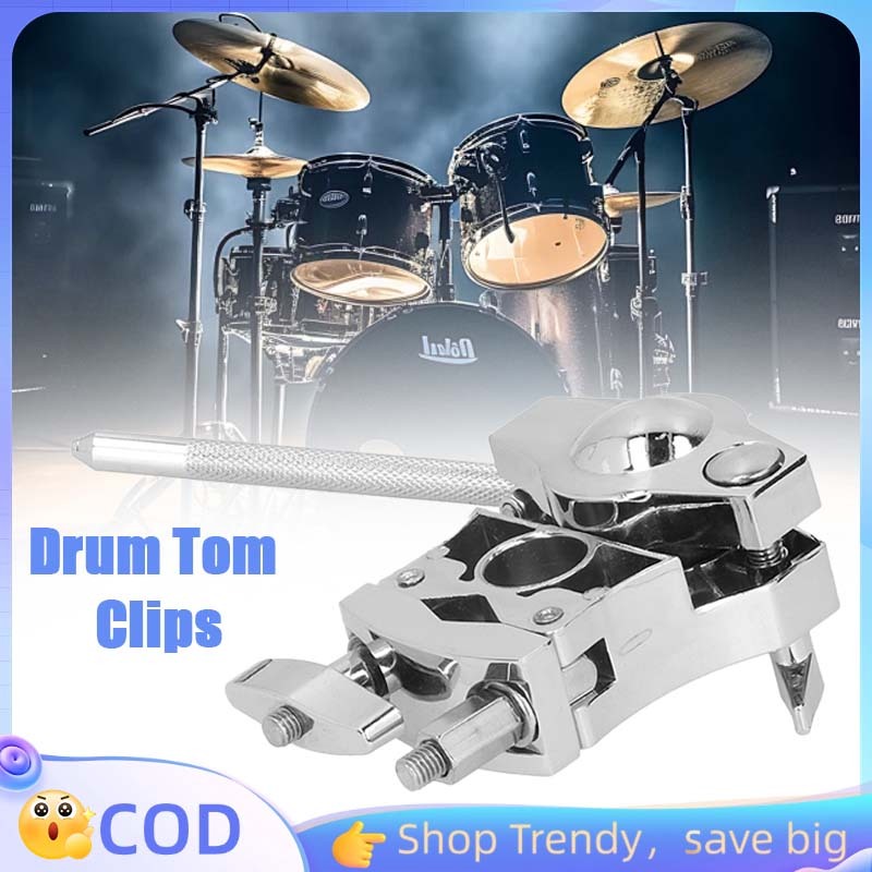 Clamp Drum Aksesoris Drum Multi Clamp Drum Tom Holder Drum Bracket Tom Drum
