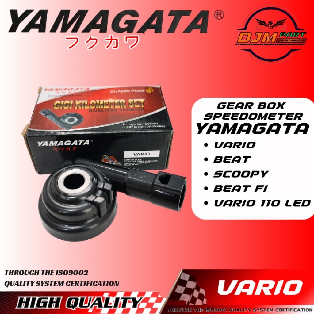 Gear Box Gigi Kilometer Vario Beat Scoopy Karbu Beat Fi Original Yamagata