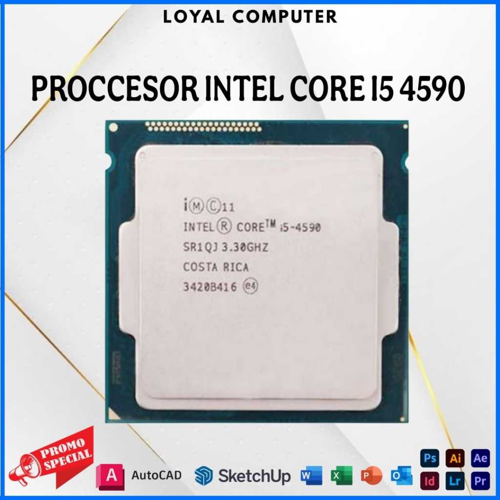 Processor Intel Core I5 4460 I5 4570 I5 4590 I5 4670 I5 4690 I5 4670K  I7 4790 Tray LGA 1150