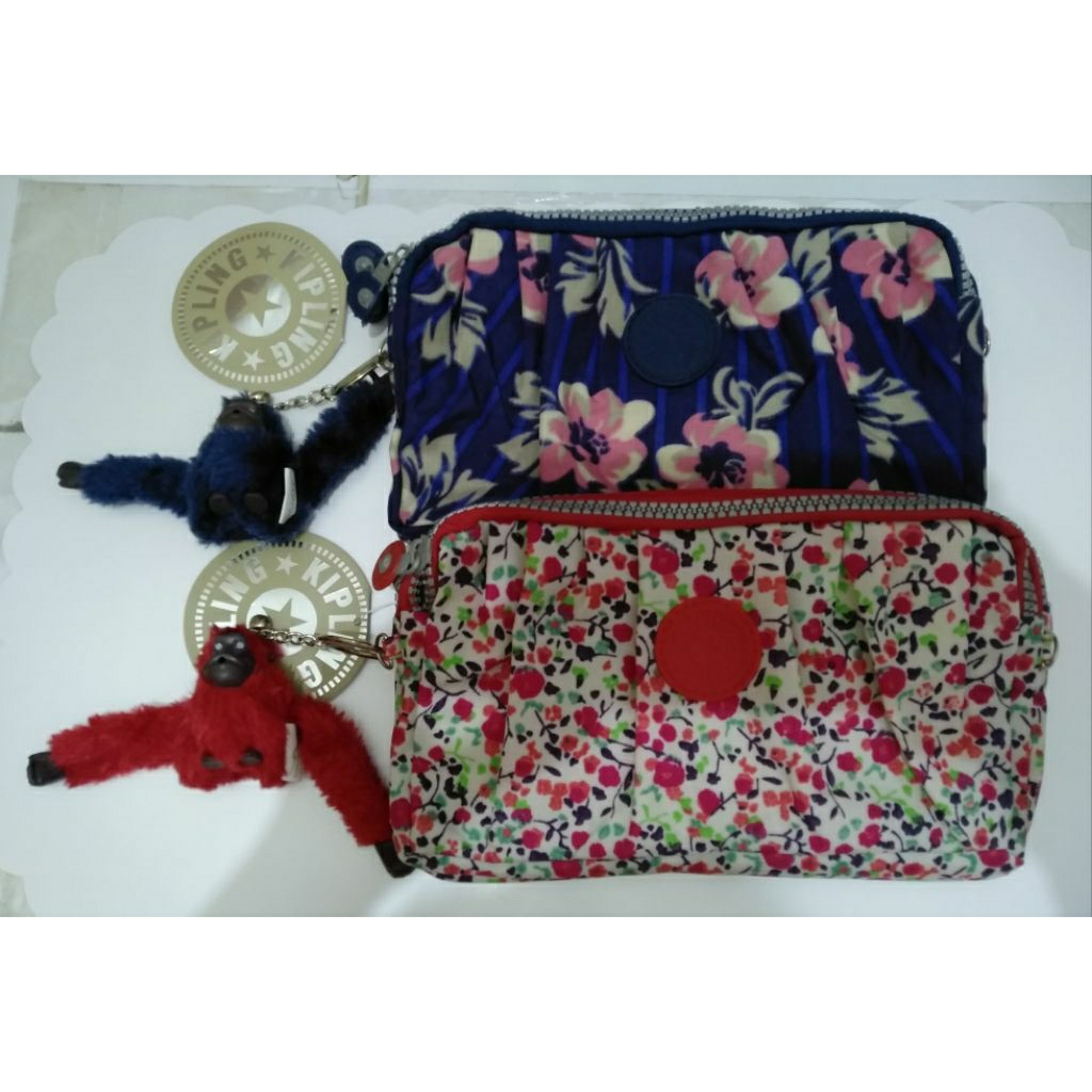 Dompet Kipling Import Ukuran Jumbo Free Tali Pendek dan Panjang