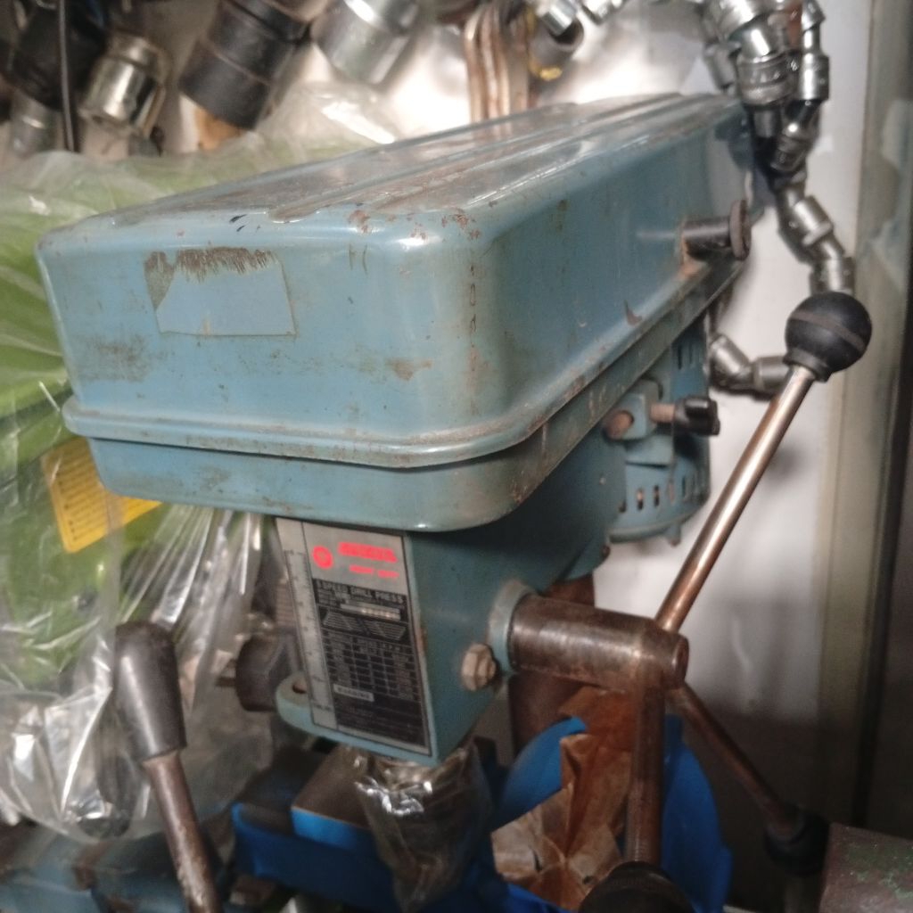 mesin bor duduk 13 mm general ch-6 5 taiwan speed drill High quality bekas