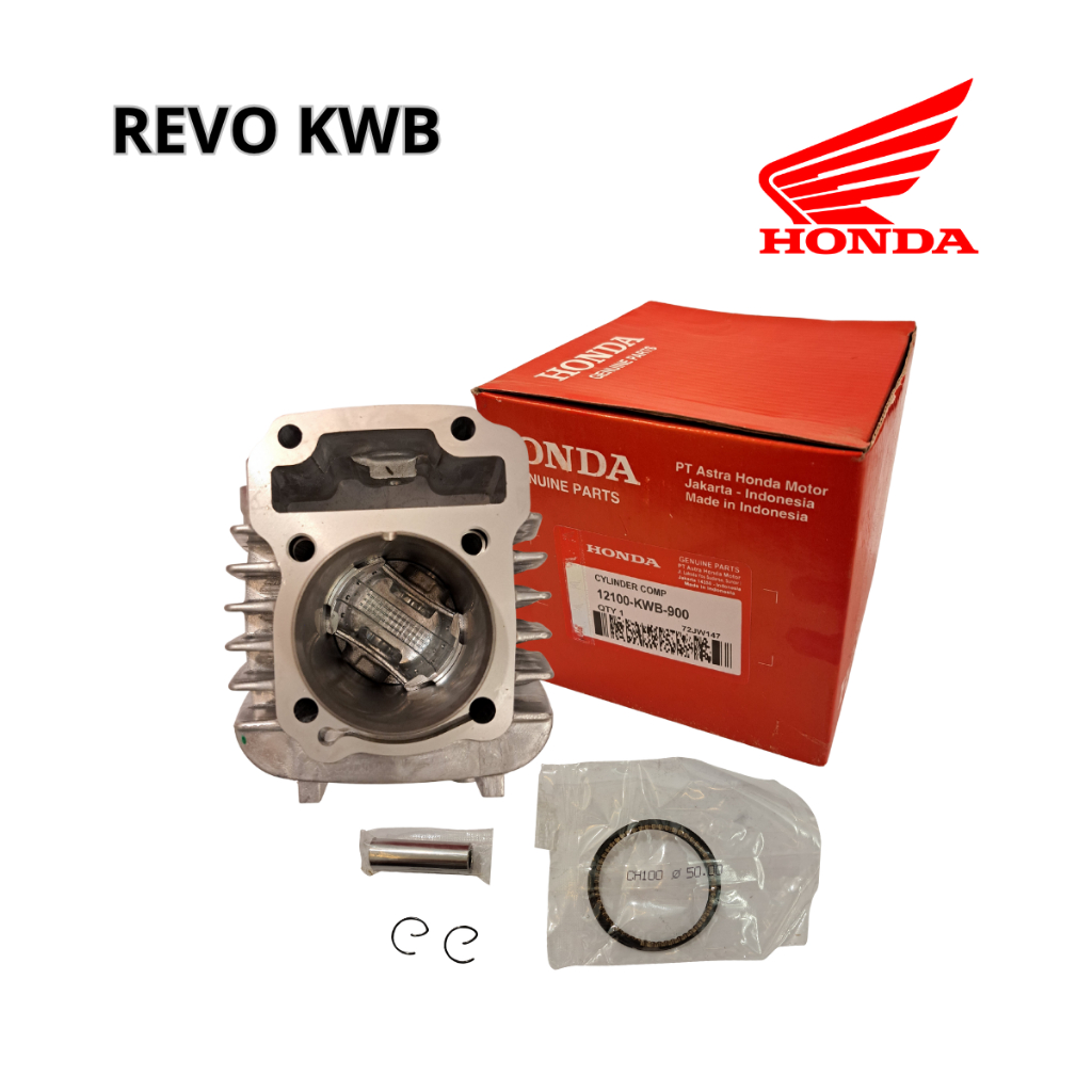 blok revo absolute original - Block seher Piston Mesin motor honda Revo 110 Karbu Blade 110 KWB