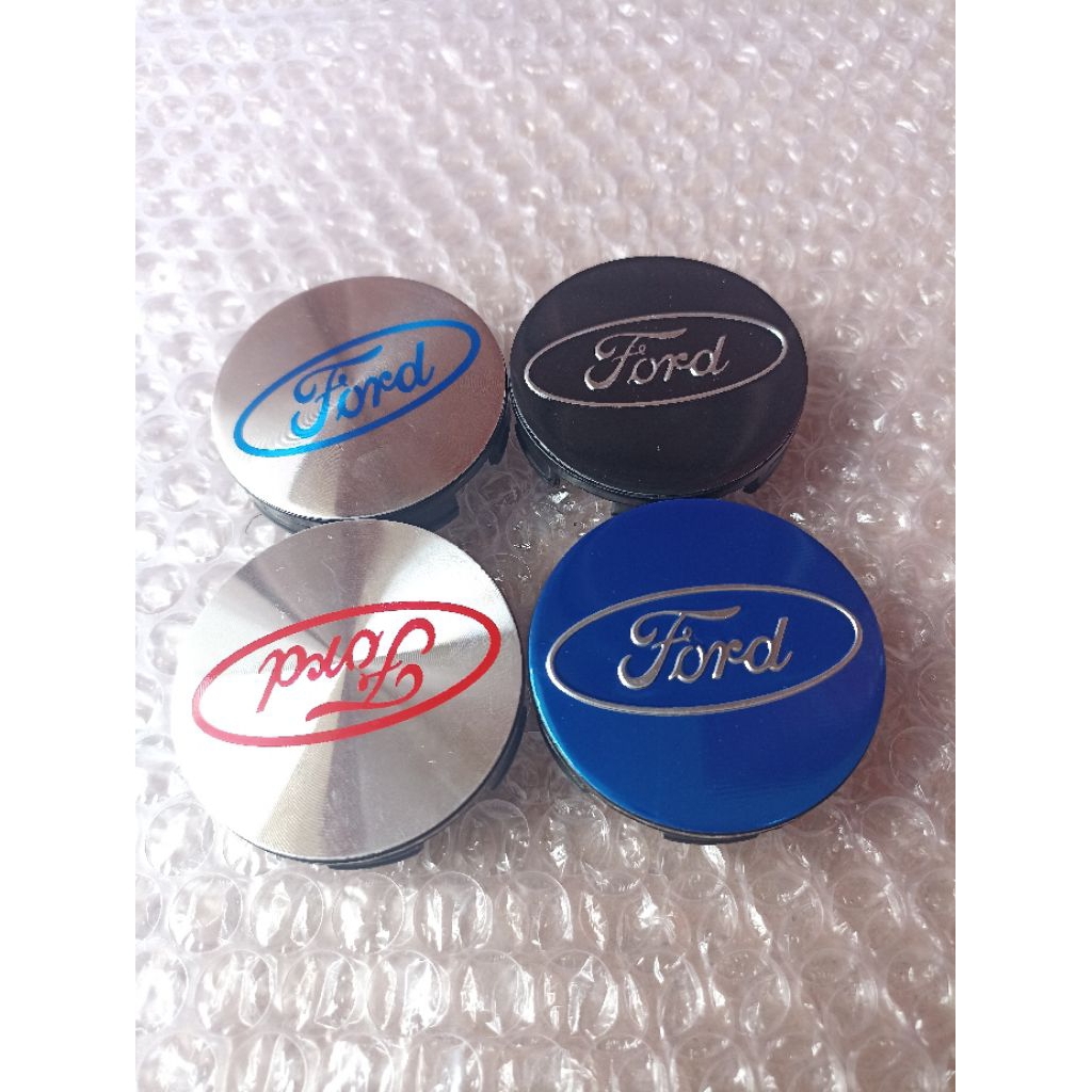 Dop roda tutup velg recing variasi Ford diameter 5.7 cm