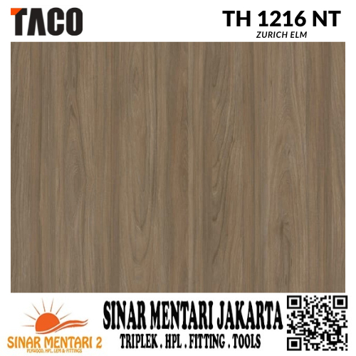 TACO HPL WOODGRAIN TH 1216 NT ZURICH ELM