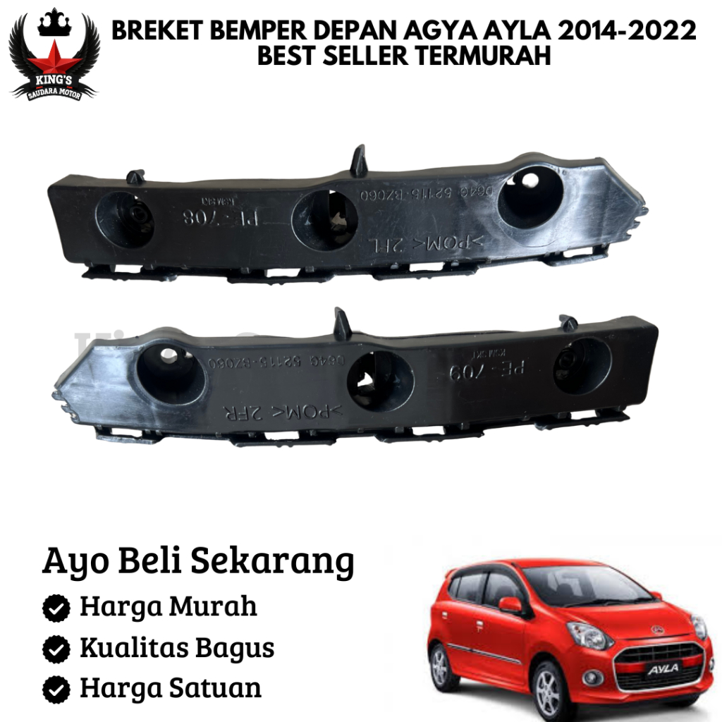 Breket Bemper Depan Agya Ayla 2013- 2023 Original Best Seller