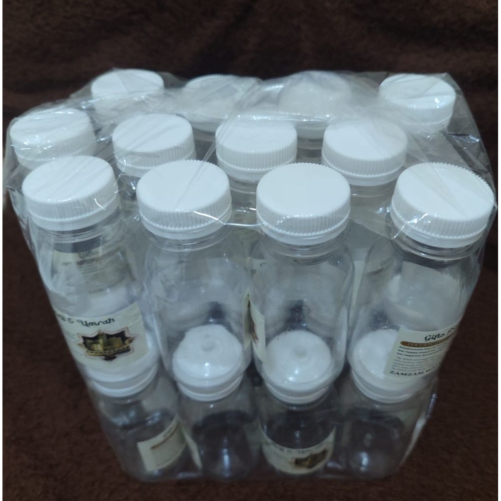 botol kosong air zam zam kemasan 60/80ML isi / pak 100pcs