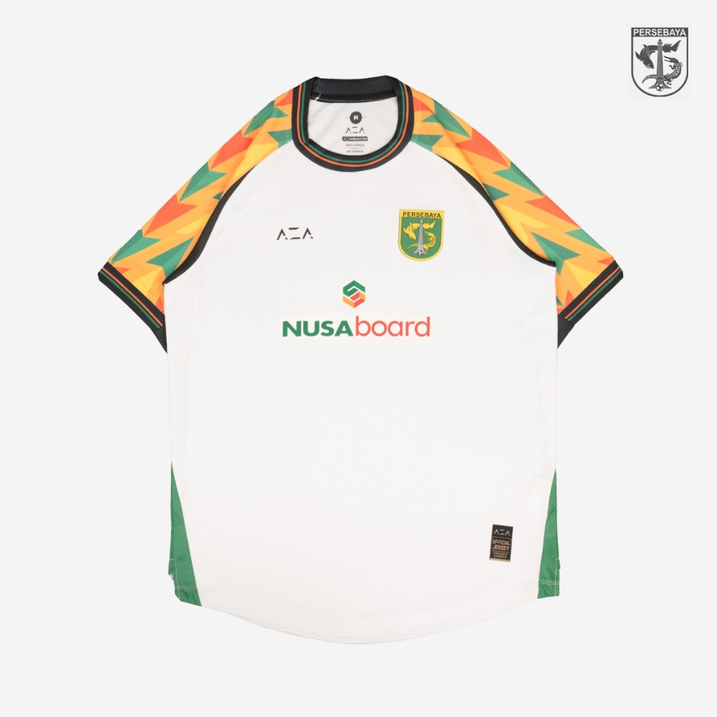 Jersey Persebaya Official Pre Match 2025 - White | Persebaya Store