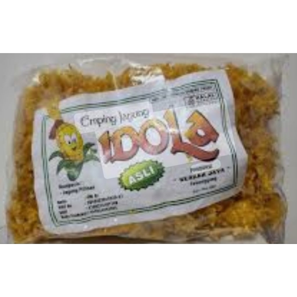 Emping/Keripik/Marning Jagung Mentah Merk Idola