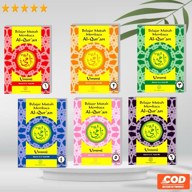Buku Ummi Jilid 1-6 Metode Cepat Membaca Alqur'an