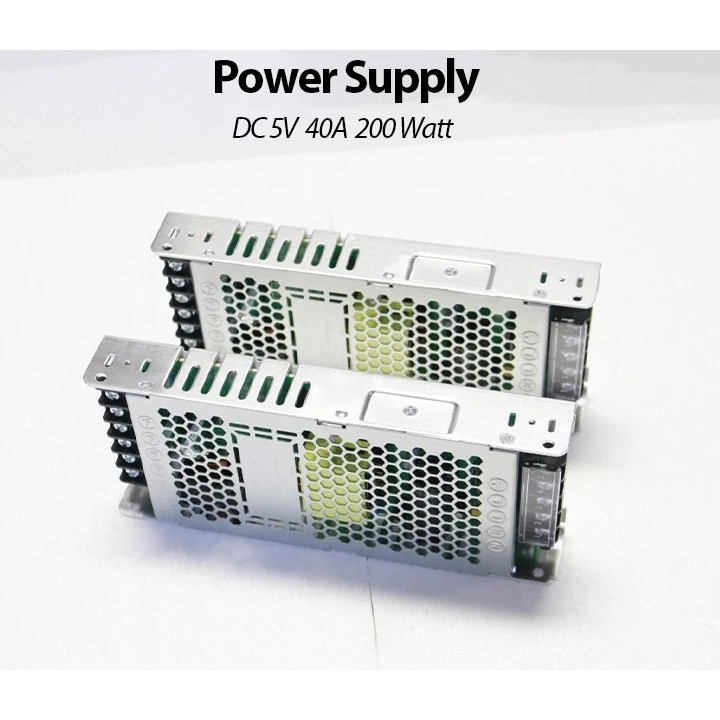 Power Supply Switching DC 5V 40A 200 Watt / Power Supply 5V 40A