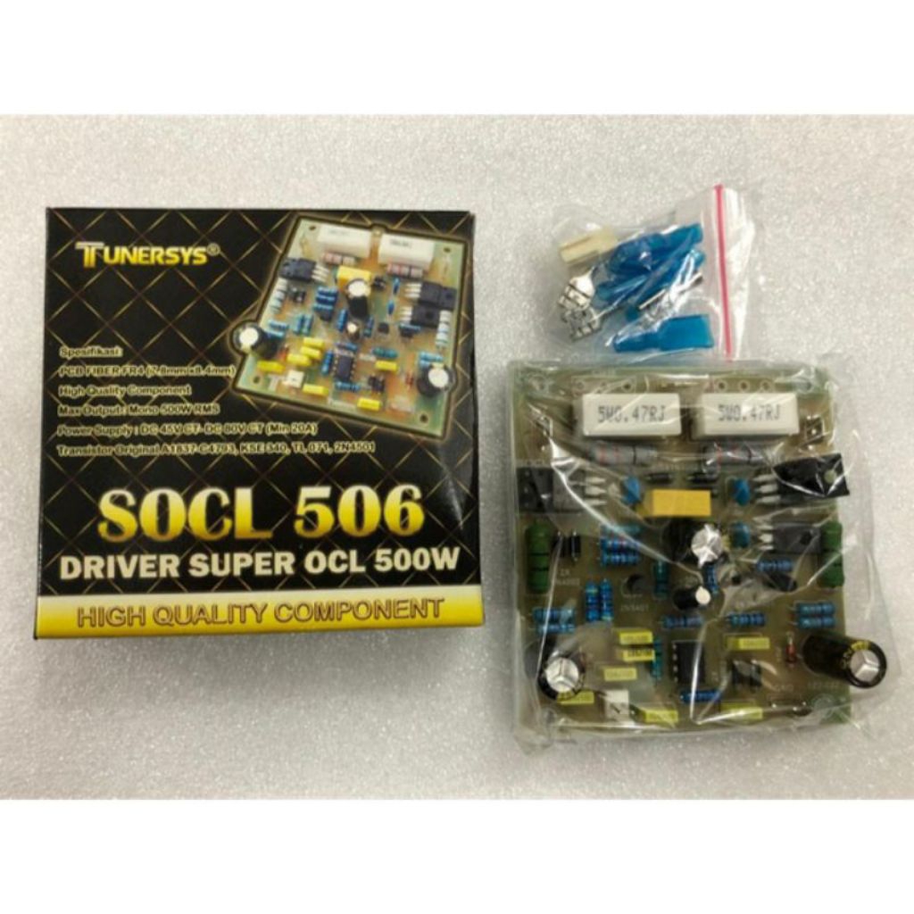 KIT DRIVER SOCL 506 FIBER 500 Watt TUNERSYS