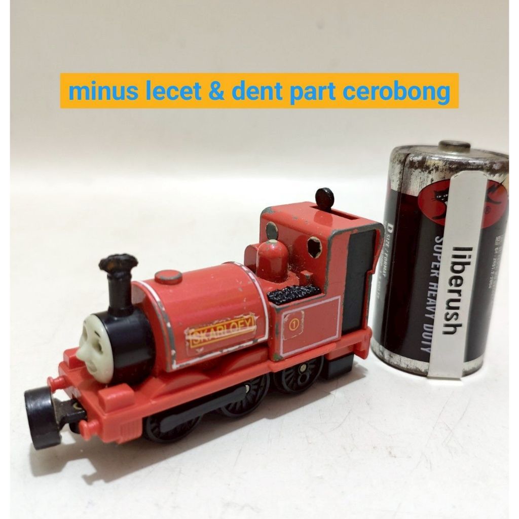 Rare vintage bandai diecast Thomas & friends skarloey plarail shinkansen train miniature character m