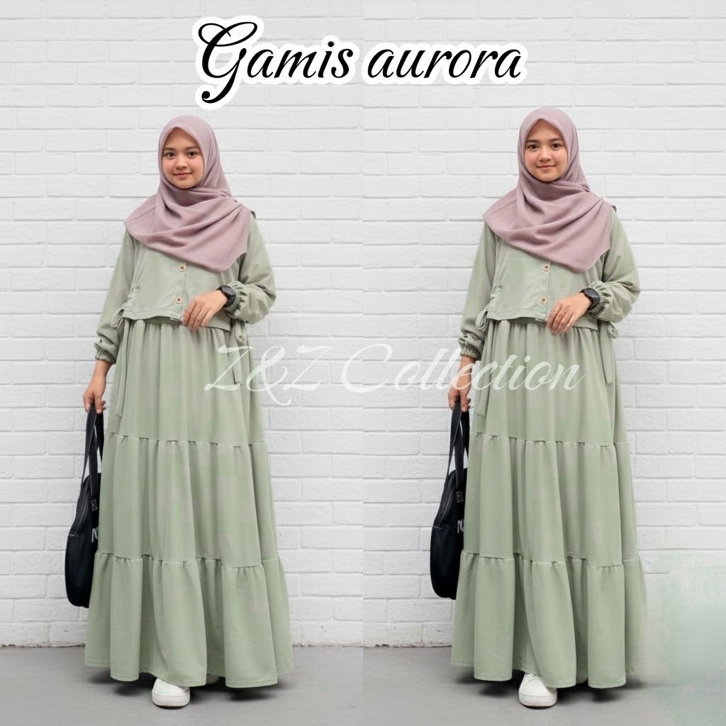 GAMIS AURORA|GAMIS REMAJA|GAMIS POLOS