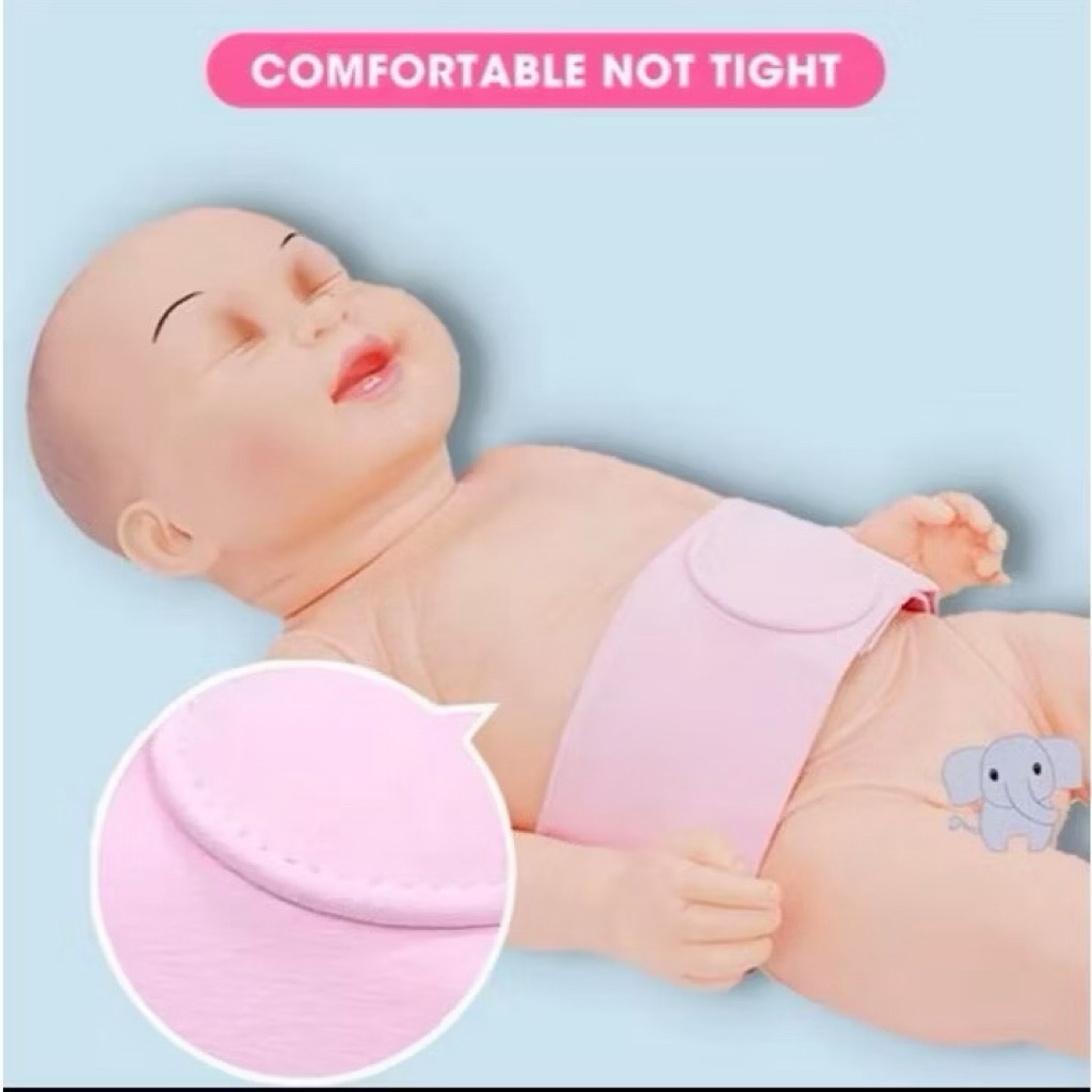 Sabuk Hernia Bayi / Baby Infantile Umbilical Hernia Belt / Hernia Pad Hons / Anti Pusar Bodong / Her