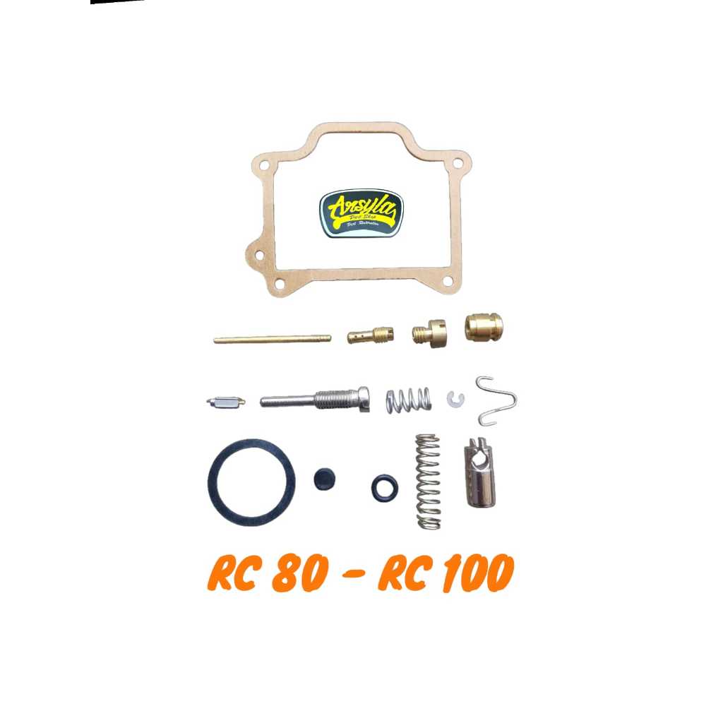 repairkit reparkit karbu karburator suzuki rc80 rc100 bravo