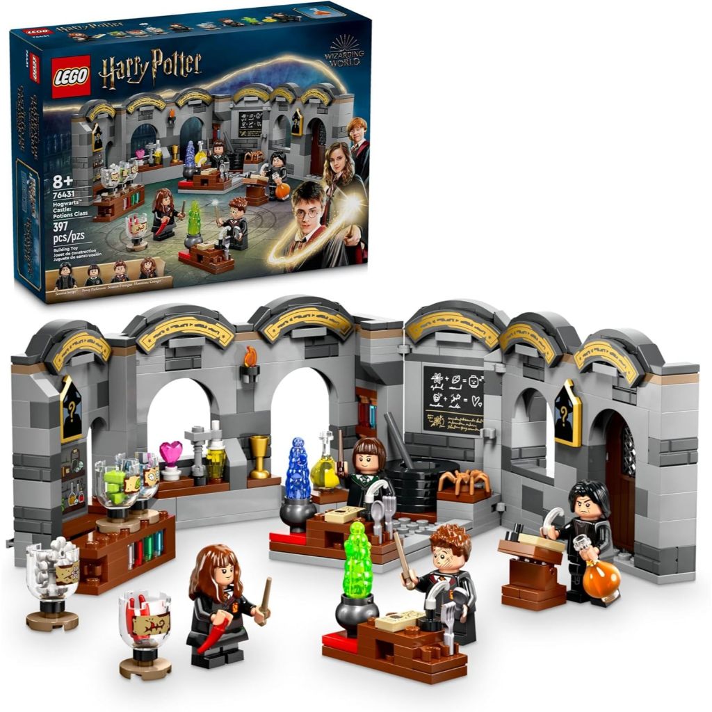 LEGO Harry Potter Hogwarts Castle: Potions Class Building Set, Harry Potter Toy