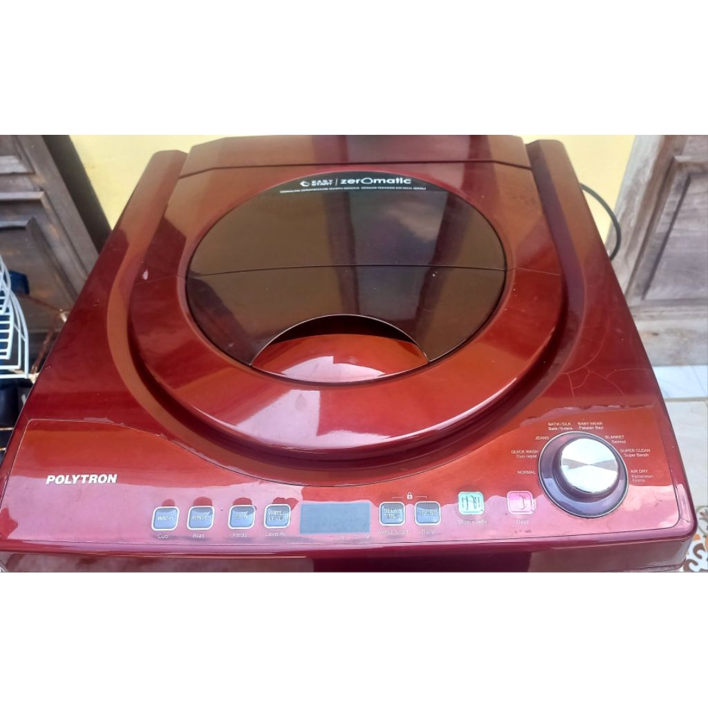 POLYTRON MESIN CUCI 1 TABUNG ZEROMATIC 8.5KG