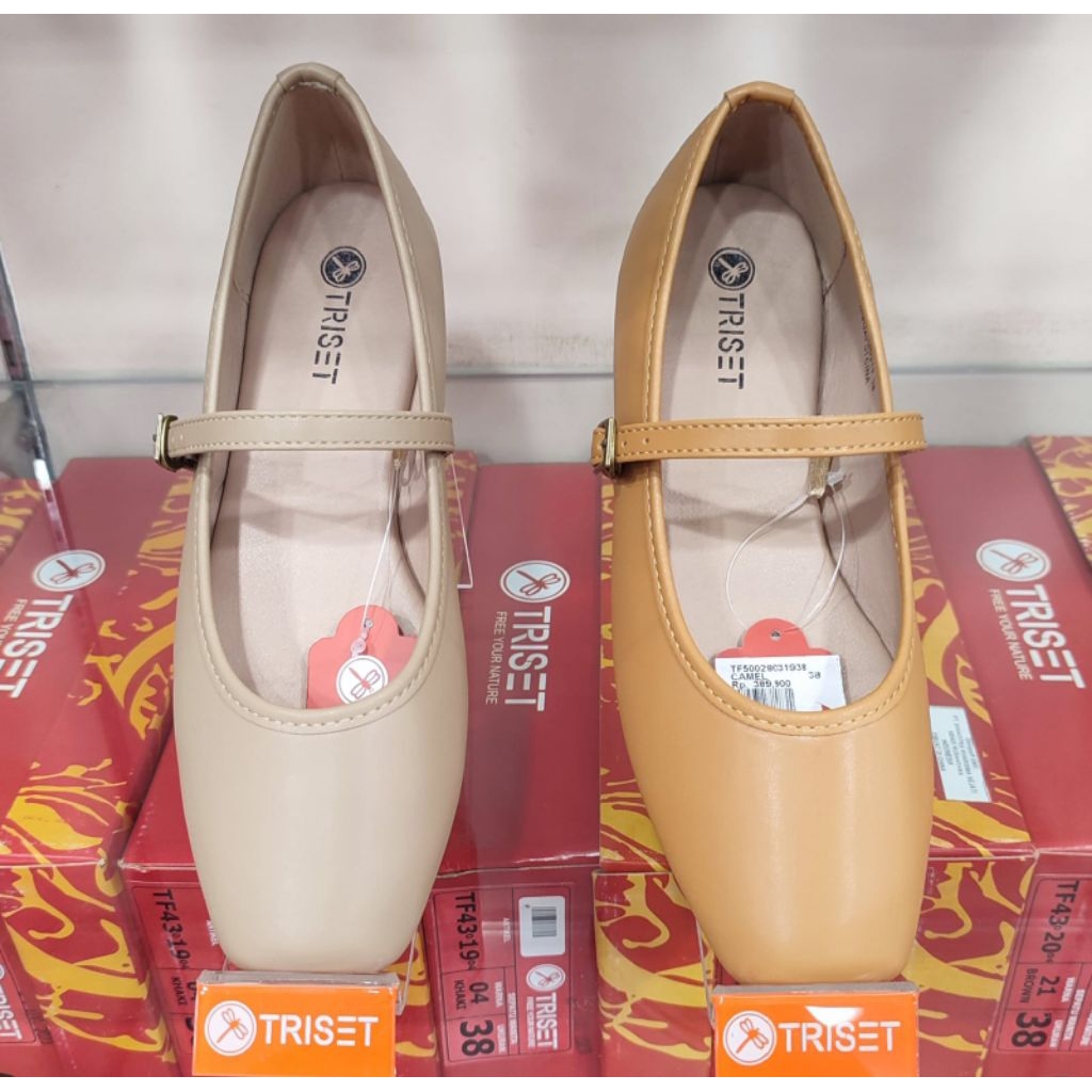 Sepatu Flat TRISET ORI