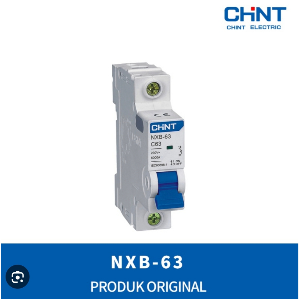 MCB chint 2A - 63A 1 Phase