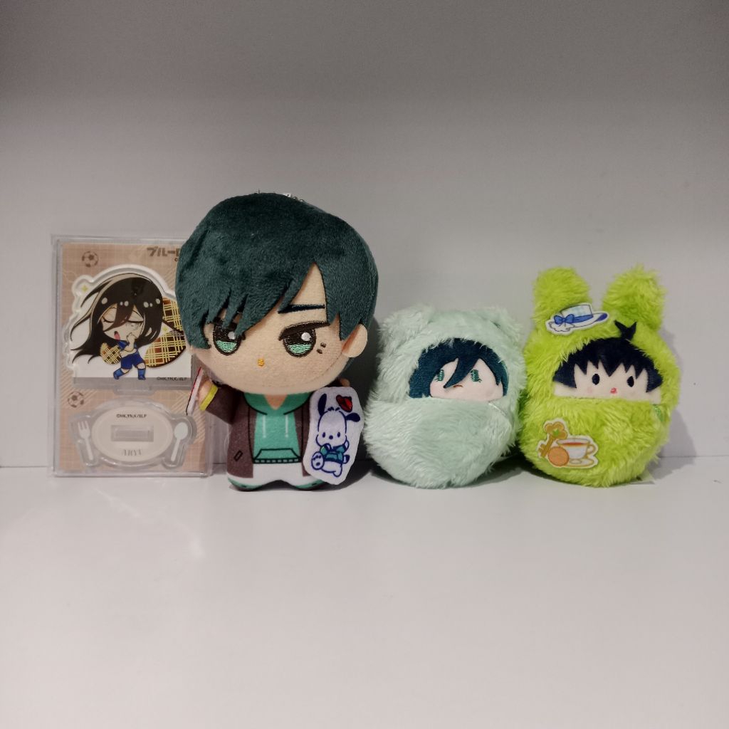 [Readystock] Chibigurumi tapinui onemutan acrylic standee blue lock anime merch official boneka plus