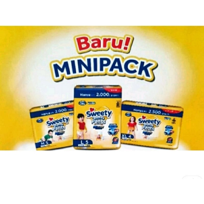 SWEETY BRONZE MINI PACK XL 4 / L xl Rencengan