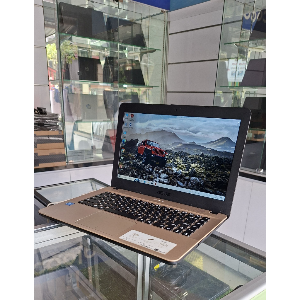Laptop Second Murah Bergaransi ASUS X441B AMD A6/Ram 4GB/HDD 1 TB/Layar 14 inc/Windows 10